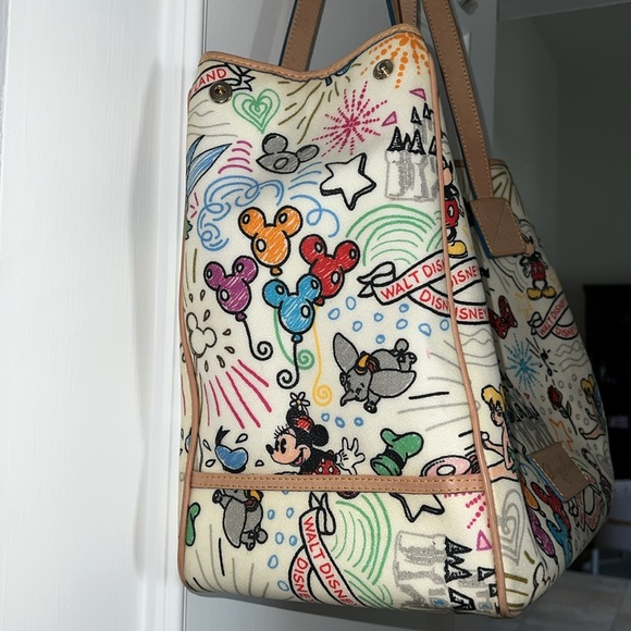 DOONEY & BOURKE  DISNEY ICON TOTE BAG👛👜💝👑💝👛👜💝👑💝 MICKEY MOUSE TOTE - Picture 7 of 13